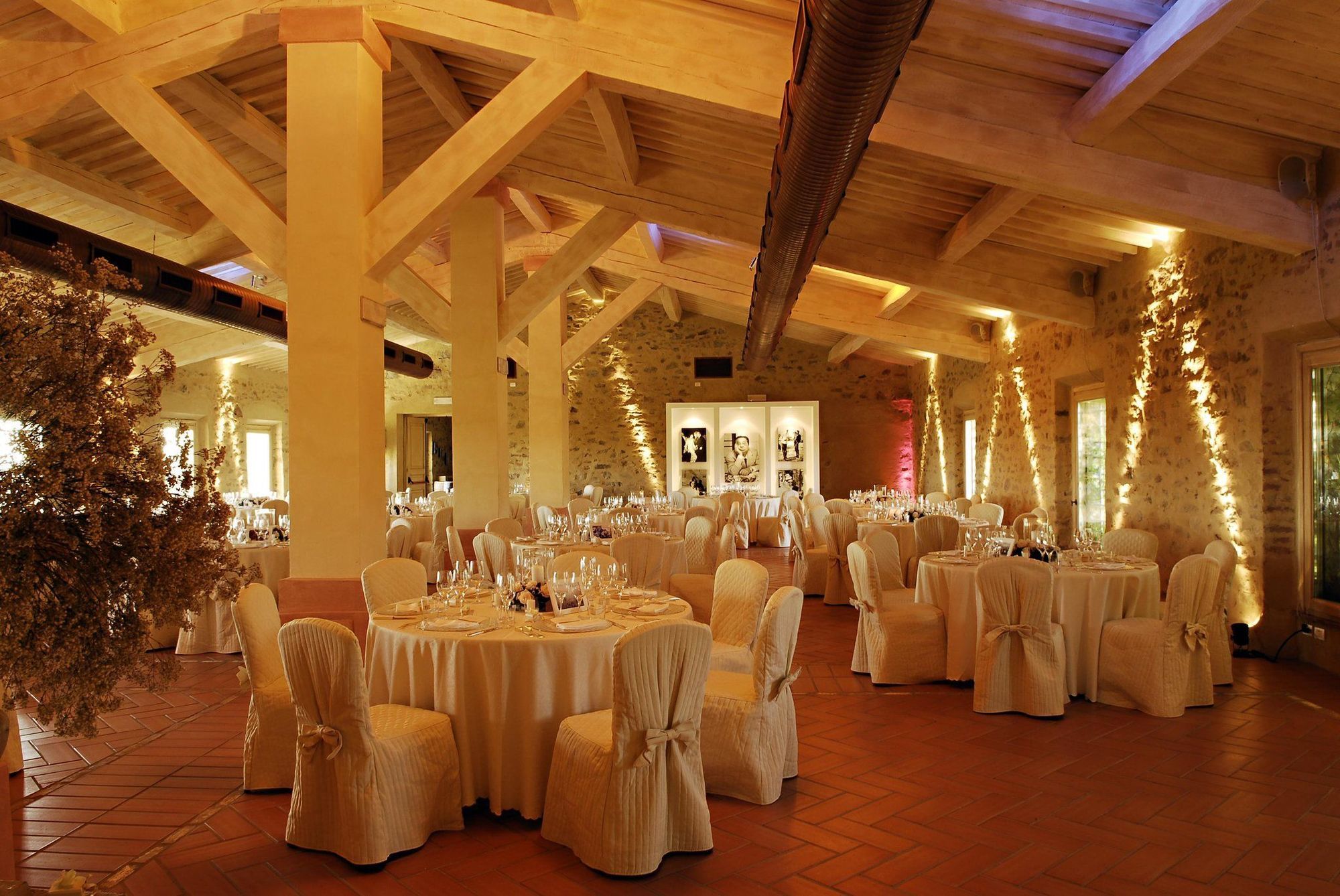 L'Andana Tenuta La Badiola กาส์ตีจลิโอเน เดลลา เปสกายา ร้านอาหาร รูปภาพ